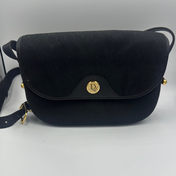 Dior Black Crossbody Bag with Gold Hardware - Picture 1 of 9